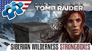 RISE OF THE TOMB RAIDER  SIBERIAN WILDERNESS STRONGBOXES [upl. by Tiana]