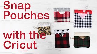 Snap Bag with the Cricut Sewing Tutorial [upl. by Yarehs209]