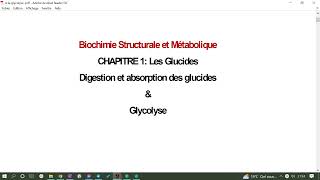 la glycolyse biochimie [upl. by Ylahtan]