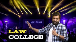 Law collage  Stand Up Comedy  Ft AnubhavSinghBassi beabassi  Abhishek k vlogss [upl. by Brunn348]