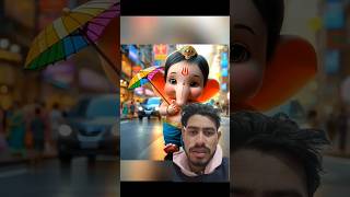 Jai shree ganesh 🙏shortvideo viral cute ganpatibappa ganesh ganpatibappamorya [upl. by Rheba]