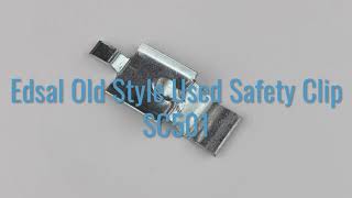 Edsal Old Style Used Safety Clip SC501 [upl. by Godard]