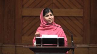 Malala Yousafzai Speaks at Harvard [upl. by Lange]