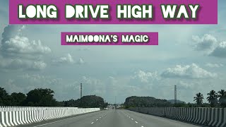 Long Drive High Way  Car Trip  Maimoonas Magic Viral videoLong Car Drive  Car Long Trip [upl. by Akiemehs]