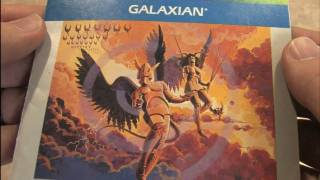 Classic Game Room  GALAXIAN for Atari 5200 review [upl. by Milks]