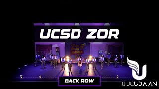 UCSD Zor  Back Row  UIUC Udaan 2024  ASHWINXSURESH Productions [upl. by Paza]