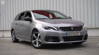 Walkaround Peugeot 308 SW 15 BlueHDi GT Line 2019  Ricardo Cruz [upl. by Yk]