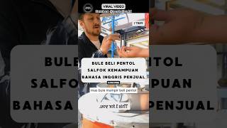 Bule Jajan Pentol Endingnya Kejutan Banget‼️ reaksibule shorts viralvideo [upl. by Flor]