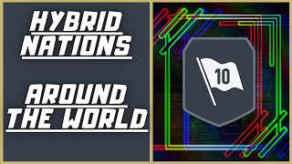 Hybrid Nations Around The World Fifa 22 easy guide no position changes [upl. by Sartin]