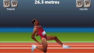 QWOP AI Runs 100m [upl. by Anohsal993]