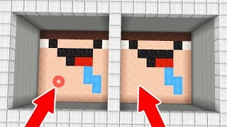 ¿PUEDES ENCONTRAR LA DIFERENCIA ❓😂 IMPOSIBLE PARA UN NOOB  MAPA MINECRAFT [upl. by Ahsienaj]