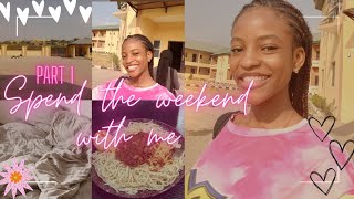 A busy weekend in my lifepart 1 ilorin unilorin weekend hostel university vlog [upl. by Lorre]