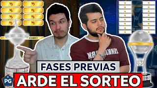 SORTEO COPA LIBERTADORES y SUDAMERICANA 2024🔥FASES PREVIAS😱REACCIÓN y ANÁLISIS [upl. by Nguyen]