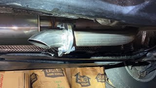 MK6 VW TDI Straight pipe Exhaust Cut out [upl. by Raycher]