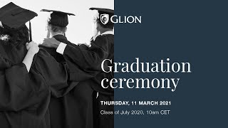 Glion Graduation Ceremony  July 2020 [upl. by Neyuq]