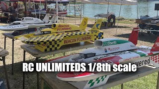 2021 RCU Columbia Cup Remote Control Hydroplane 18 16 Nitro Gas and Electric Kennewick Lagoon [upl. by Yared740]