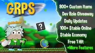 FREE DEV ROLE 😱  NEW GTPS TERBARU 2024  BEST GROWTOPIA PRIVATE SERVER TERBARU 2024 [upl. by Lolande]