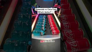 Powerade vs Coca Cola 👀 what’s better ￼ [upl. by Anihpesoj]