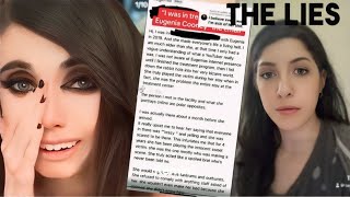 The LIES About Eugenia Cooney Facility Treatment PROOF [upl. by Gardas]