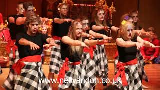 Bali Kecak Dance With a Touch of Halloween Drama by East 15 Drama School [upl. by Trotta]