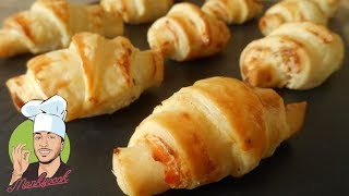 4 recettes de mini croissants salés MANKYCOOK [upl. by Anitsenre549]