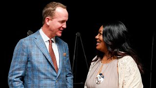 Demaryius Thomas inducted into the CO Sports HOF honored by Peyton Manning with scholarship [upl. by Gerrie265]