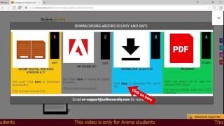 How to download the ebooks from Onlinevarsity Updated [upl. by Aicirpac275]