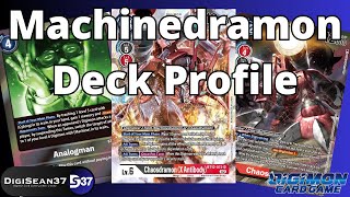 Machinedramon Deck Profile  Digimon Card Game  BT14 Blast ACE [upl. by Leler]