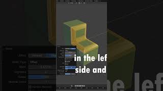 Instantly fix all your bevels in blender by doing this  blender blender3d 3dart [upl. by Akemet745]