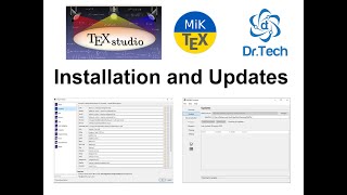 Miktec Updates and Texstudio Configuratio  Dr Tech [upl. by Enyawd72]