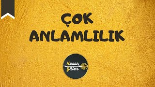 ÇOK ANLAMLILIK  Hasan GÜLER [upl. by Sivek]