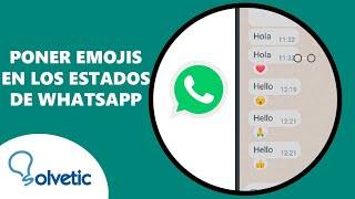 Cómo Poner Emojis en los Mensajes de WhatsApp 😍📲 [upl. by Ayala]