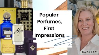 Popular Perfumes First Impressions [upl. by Mou]