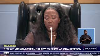 NCOP Sitting  Refilwe Mtsweni Tsipane ready to serve as chairperson [upl. by Torray]