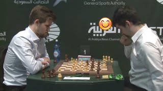 MAGNUS VS IAN NEPOMNIACHTCHI  World Blitz Chess [upl. by Loretta]