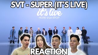 SEVENTEEN KILLING VOICE VIBES  SEVENTEEN  “Super” Band LIVE Concert REACTION [upl. by Norma]