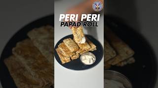 Peri Peri Papad Roll😍 shorts asmr [upl. by Guglielma]