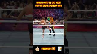 Ronda Rousey vs Gigi Dolin WWE 2K24  NXT The Great American Bash [upl. by Eseerahs]