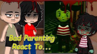 Bad Parenting React To Future bad parenting Gacha Club Full Video [upl. by Sparhawk280]