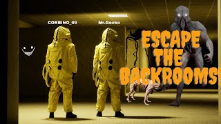 Escaping The Backrooms With Carter  Escape The Backrooms Game [upl. by Antonia]