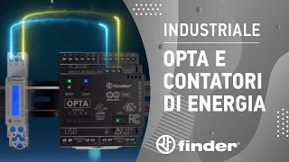 Utilizzo di Opta con i contatori di energia Finder Serie 7M [upl. by Micro264]