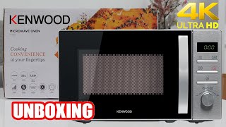 KENWOOD Microwave Oven 700W 22L MWM22 UNBOXING  EzerTech [upl. by Ocirema]