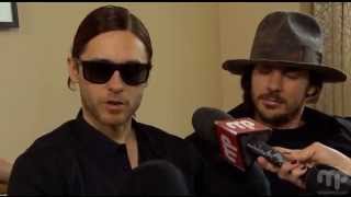 30 Seconds to Mars  Interview  Top Musique Part 5 [upl. by Moth]