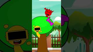 Pov Oren saving the Pinki Tree  Incredibox Sprunki  A touching story [upl. by Dorison]