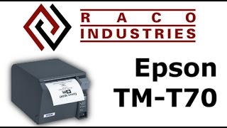 Epson TMT70 USB Thermal Printer [upl. by Elisabet]