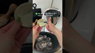 Astuce Thermomix®  comment stériliser ses bocaux [upl. by Ymled]