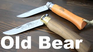 Taschenmesser OLD BEAR vs OPINEL  Antonini [upl. by Yliab]