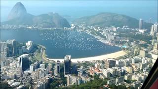 Worlds most Beautiful Approach Airbus Visual Approach in Rio [upl. by Yelnik974]