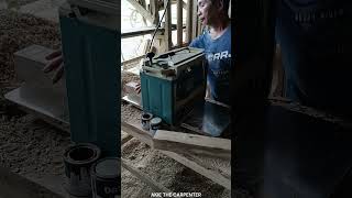 Makita Thickness Planer Woodwork Machine for Carpentry I Furniture Making Leyte Akie The Carpenter [upl. by Nodnelg]