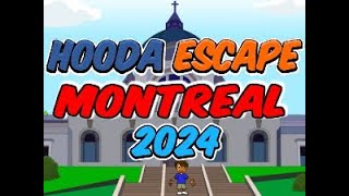 Hooda Escape Montreal 2024  Walkthrough  Hints  Cheats [upl. by Hazeefah524]